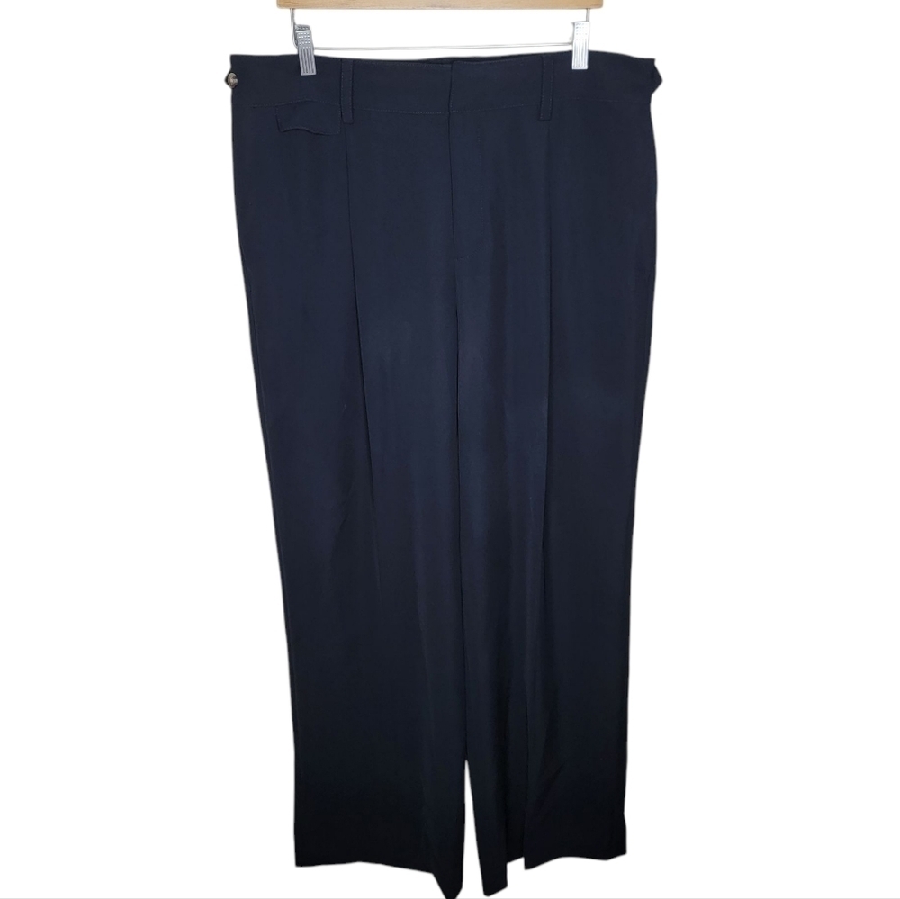 NWT Vince Classic Black Trouser Dress Pants Size 16